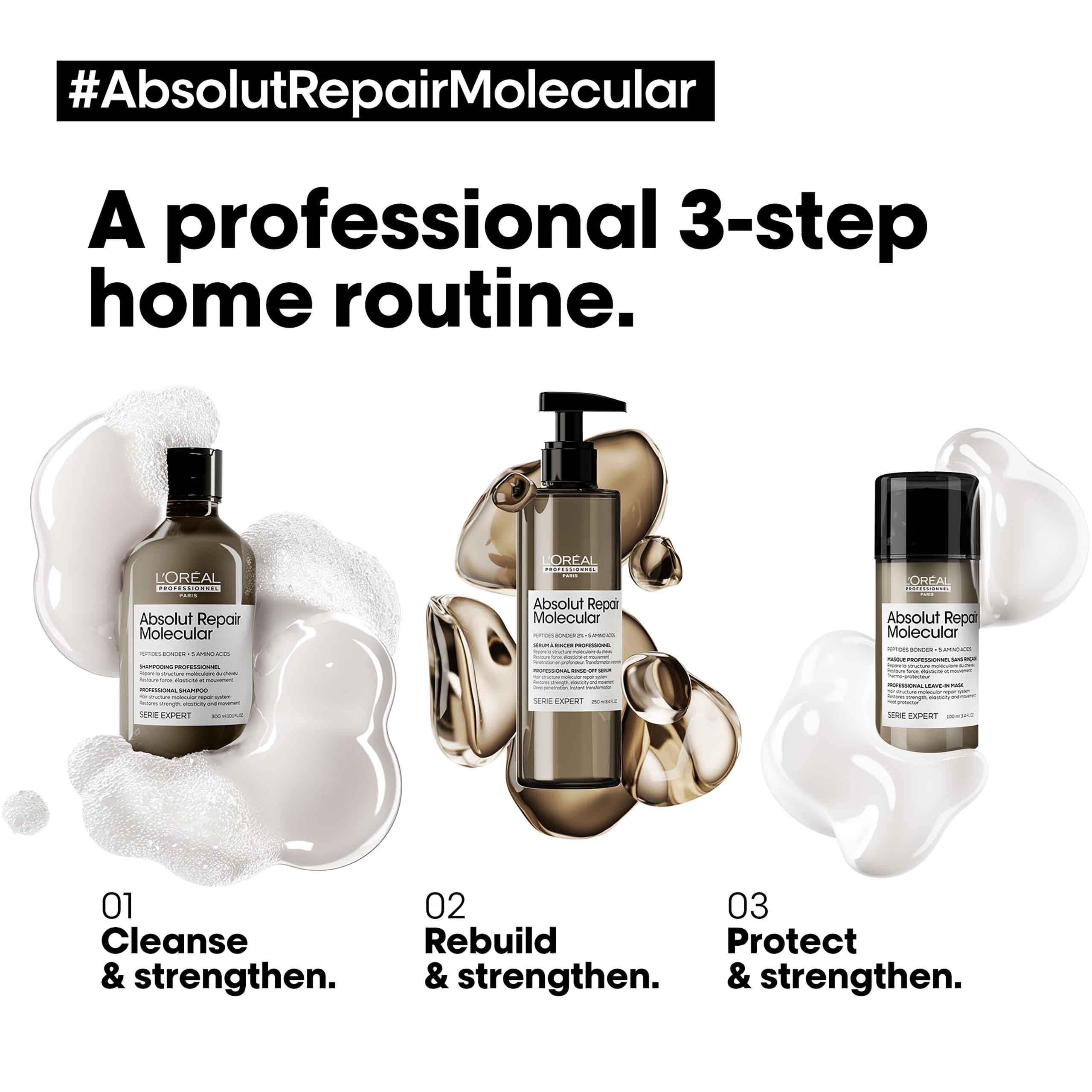 L'Oréal Absolut R Molecular セリエエクスパート L'OREAL PROFESSIONNEL ロレアルプロフェッショナル セリエ
