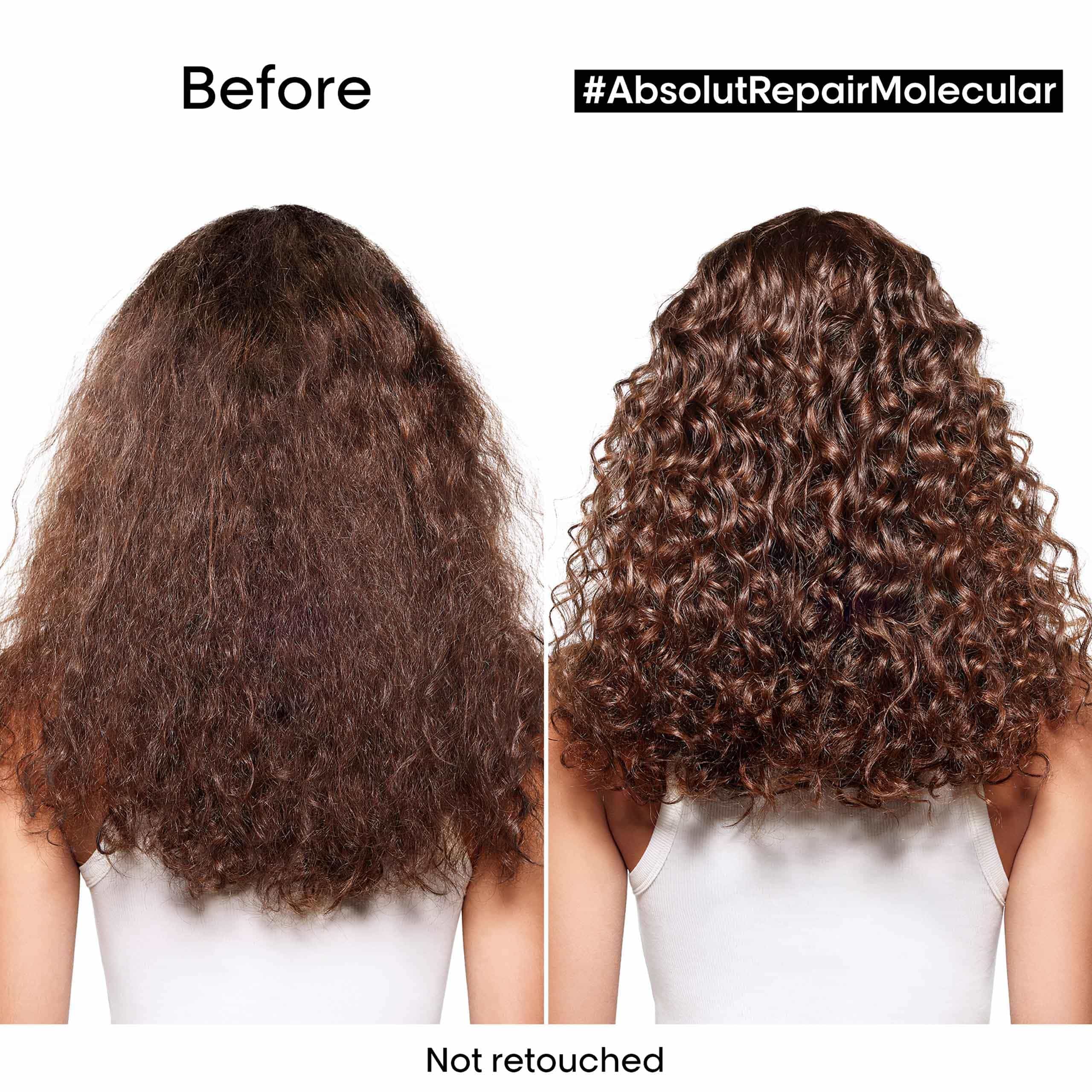 Absolut Repair Molecular Rinse-Off Serum After Application