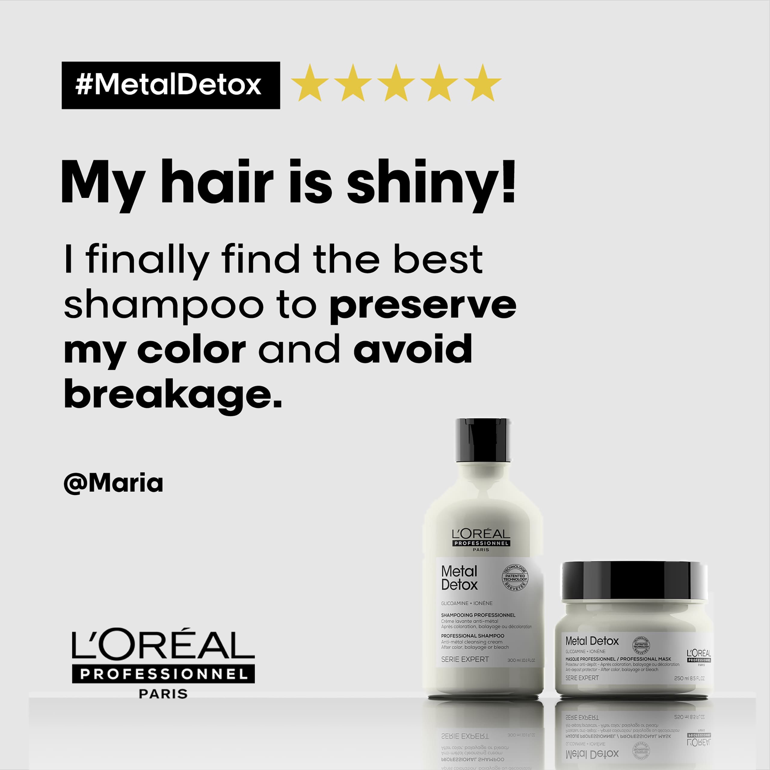 Anti-Breakage Metal Removing Cleansing Cream Shampoo Size