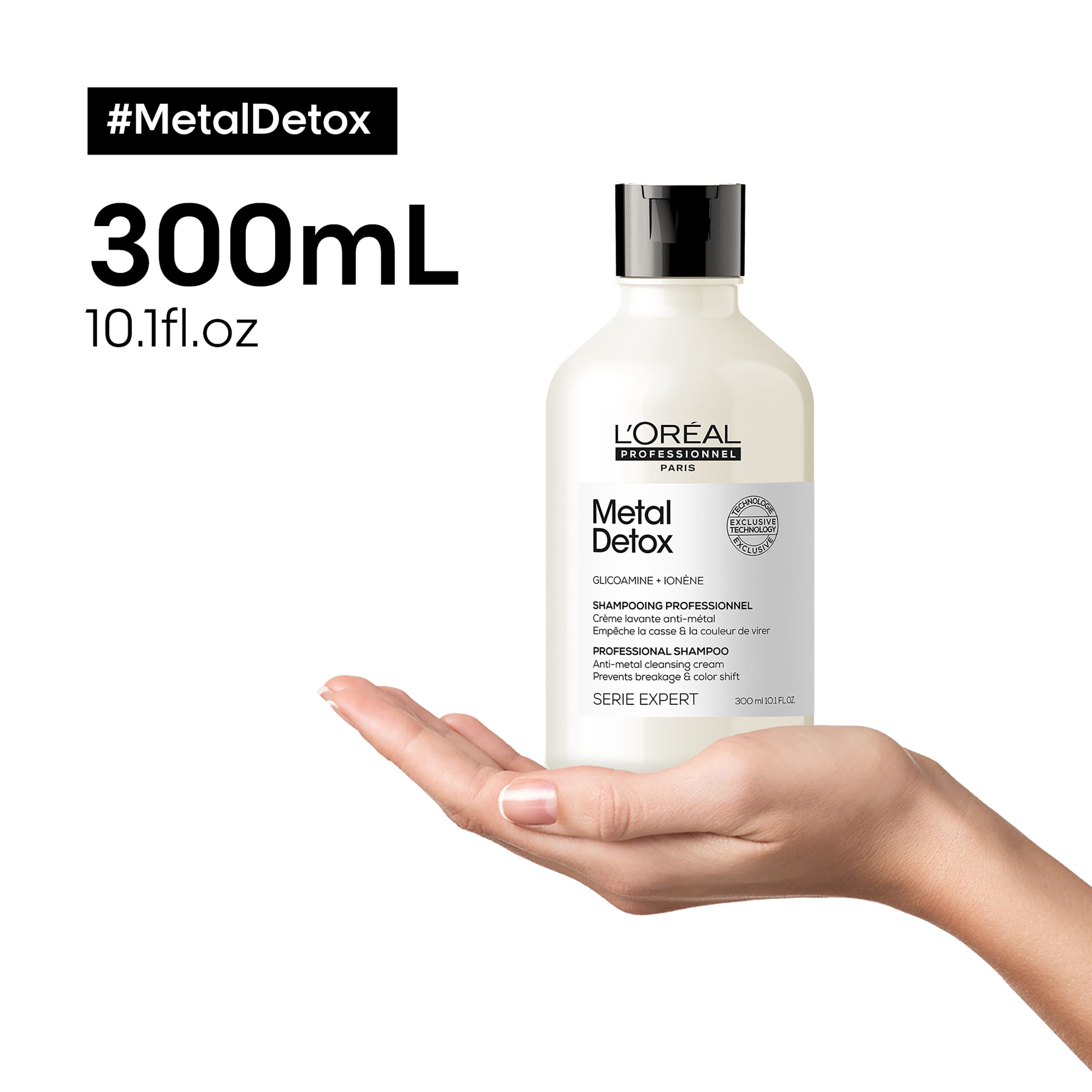 Anti-Breakage Metal Removing Cleansing Cream Shampoo For Shiny Hair