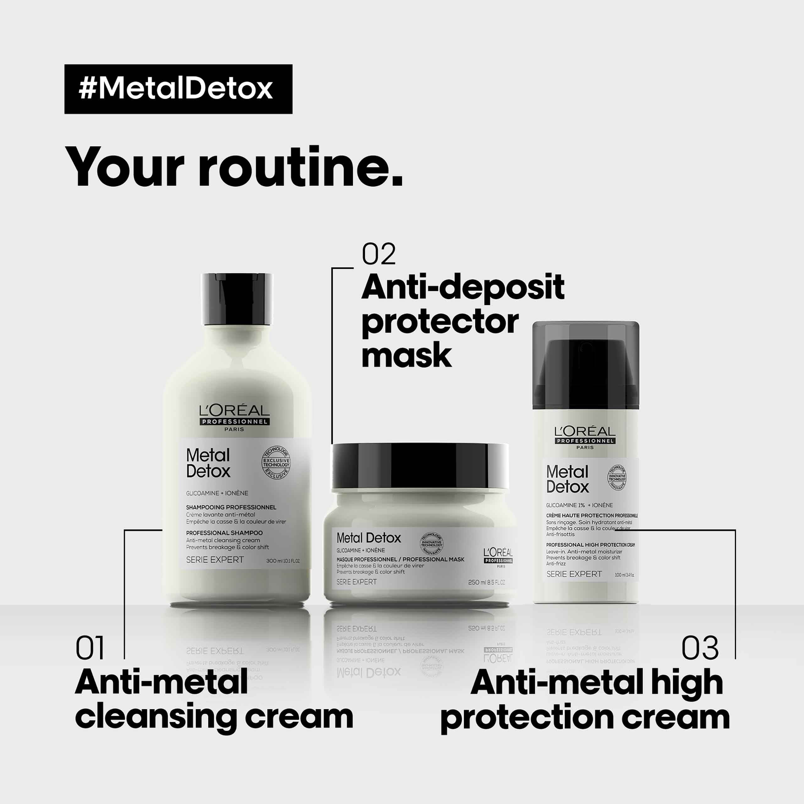 Metal Detox Haircare Routine