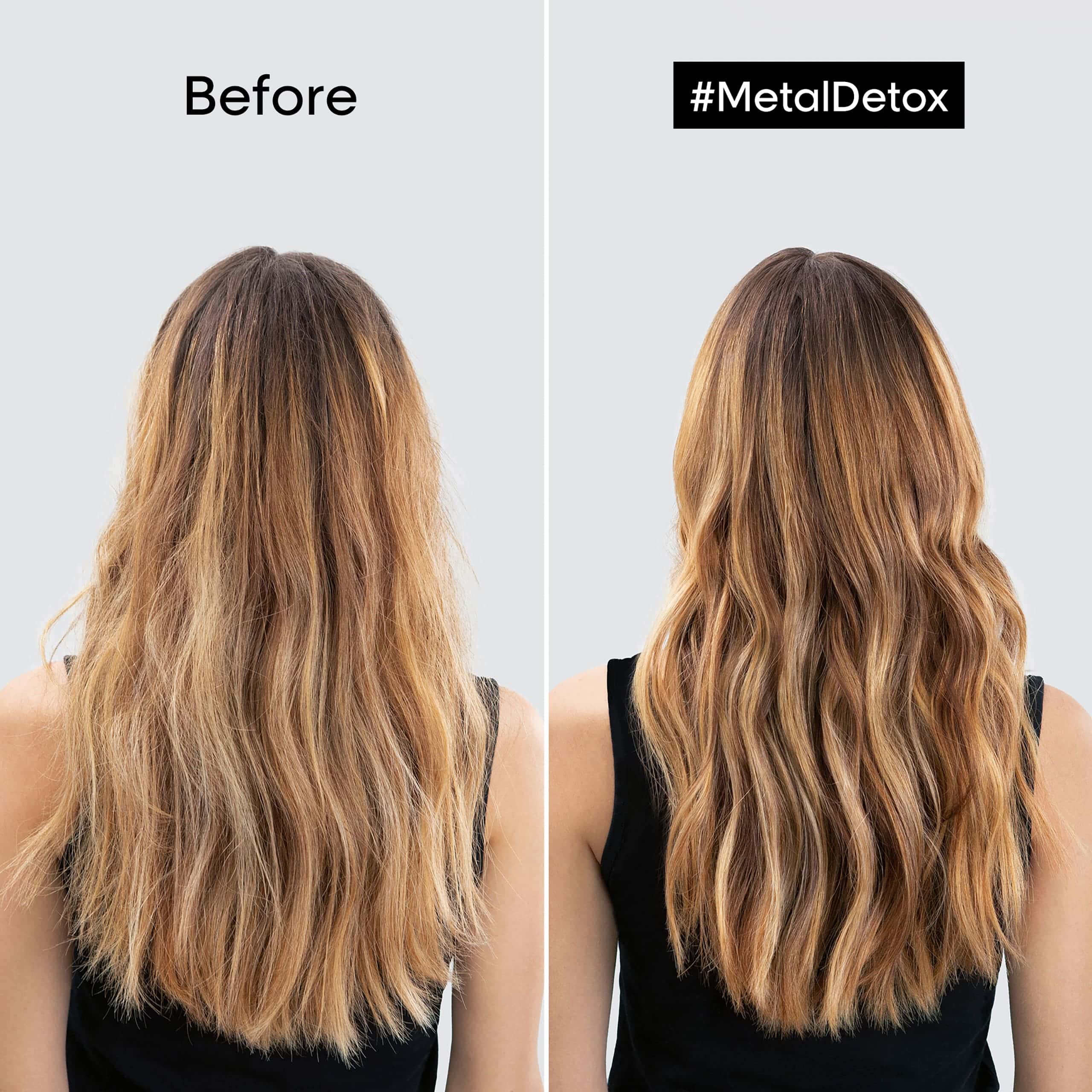 Metal Detox Routine Before and After