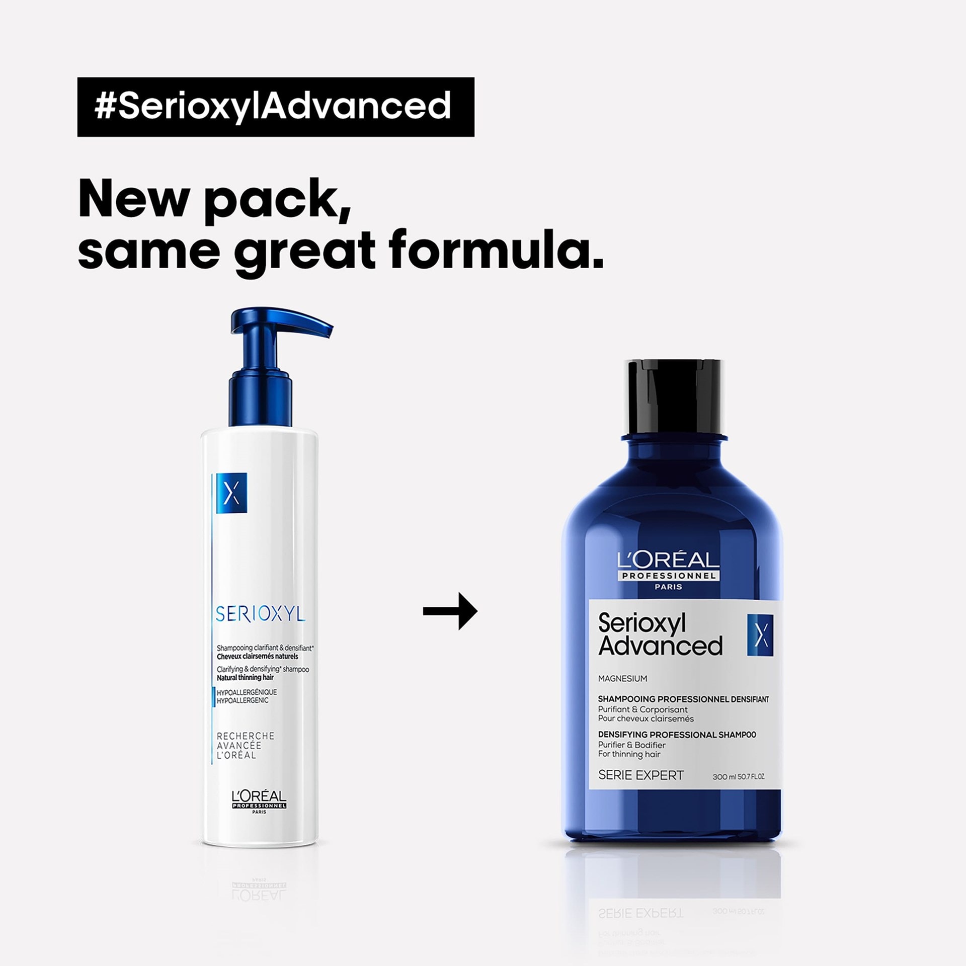 Bodifier Serioxyl Advanced Professional Shampoo | L'Oréal Professionnel AU & NZ